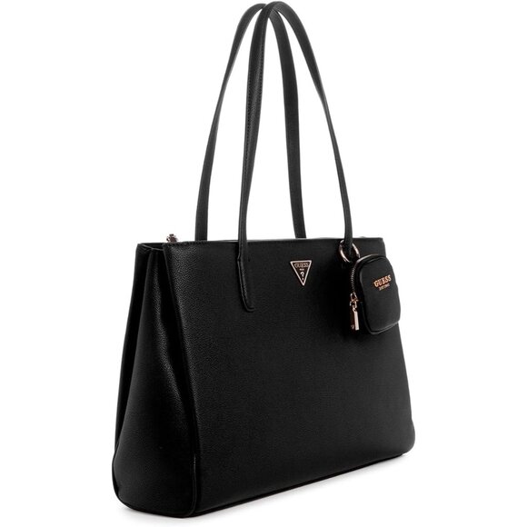 Power Play Tech Tote Womens 16.25" waterproof polyurethane zipper bag with pocke - Picture 6 of 8